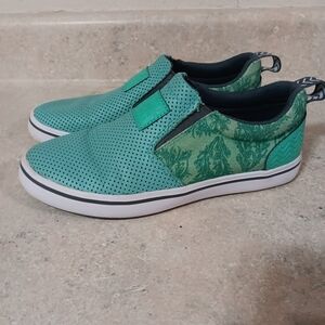 Xtratuf Salom Sisters Leather Slip On Nature/ Womens Size 6